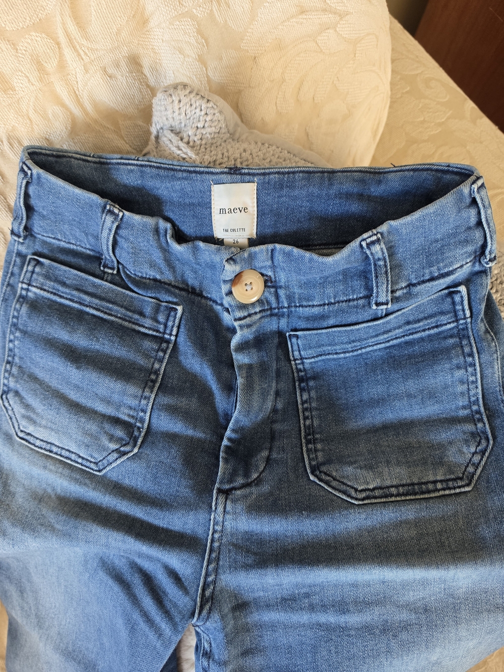 Maeve Women's Blue Denim Jeans